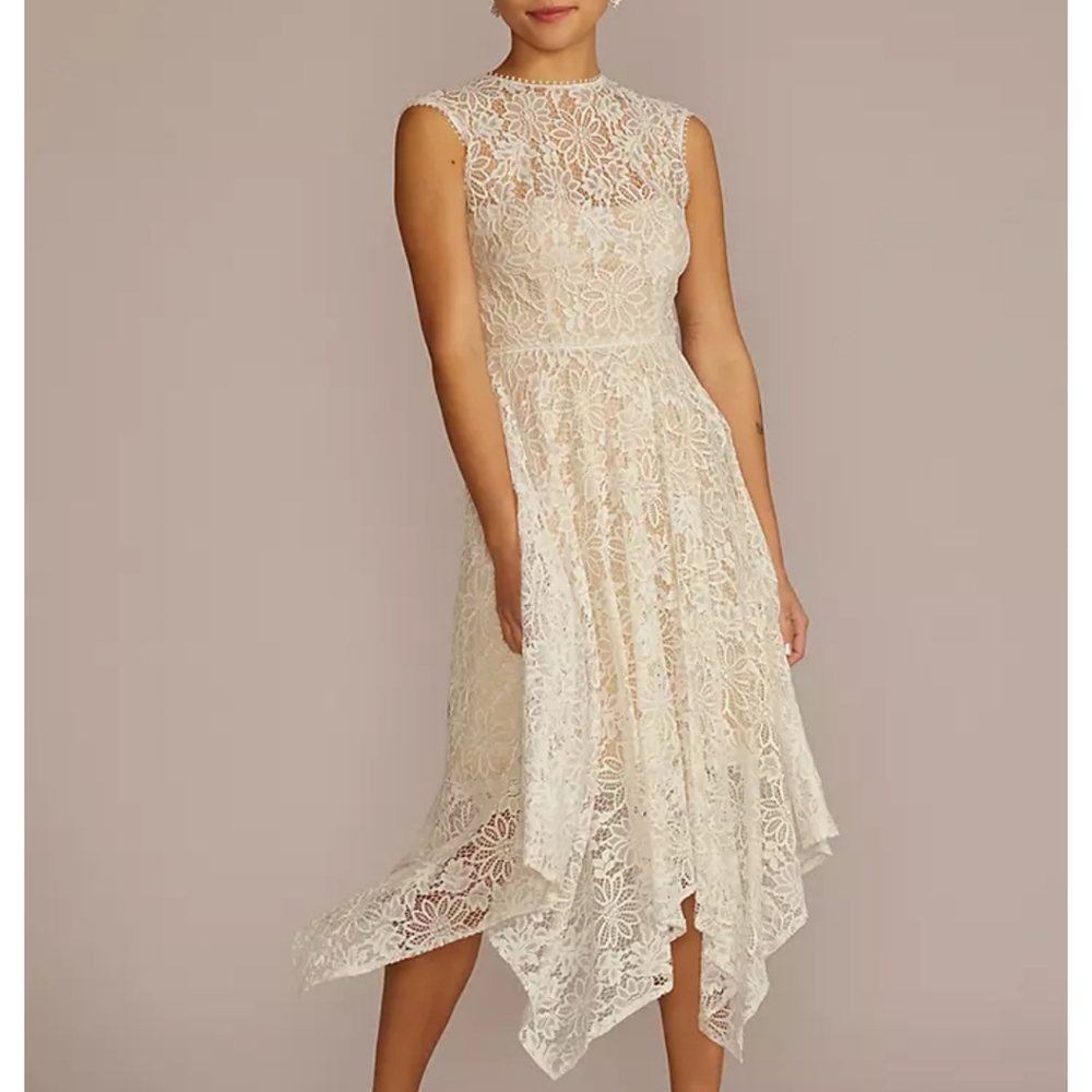 David's bridal size 24 dress originally 199 dollars, unworn new with tags